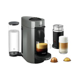 Nespresso VertuoPlus Deluxe Coffee and Espresso Machine by De'Longhi with Aeroccino, Silver