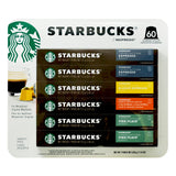 Starbucks by Nespresso Single Serve, 60-count x 2 (120-count)