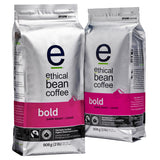 Ethical Bean Coffee Bold Dark Roast Whole Bean Coffee, 2-pack ($0.88/Ounce) ON Sale