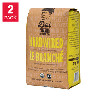 Doi Chaang Hardwired Dark Roast Whole Bean Coffee, 2-pack