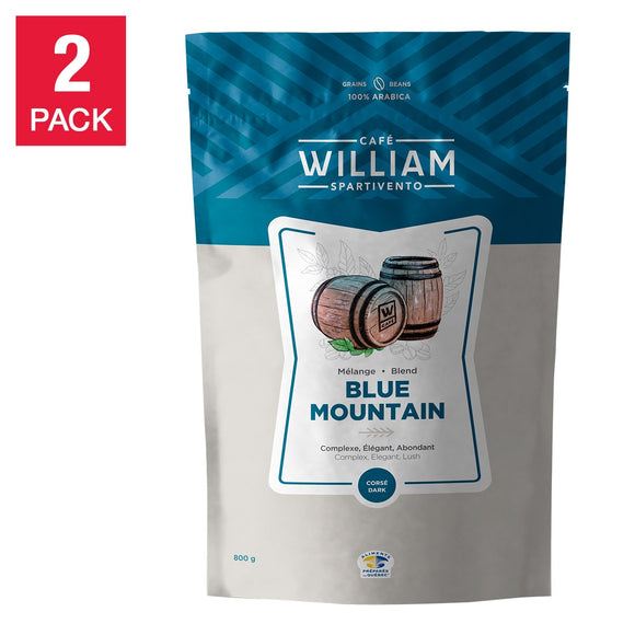 William Spartivento Jamaican Blend Blue Mountain Blend Whole Bean Coffee, 2-pack ($1.93 / Ounce)